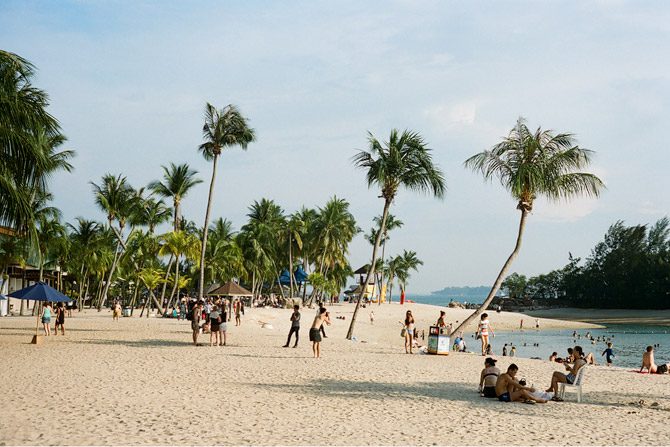 sentosa singapore siloso beach 
