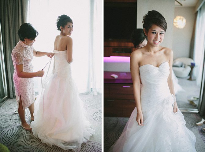 wedding gown  singapore